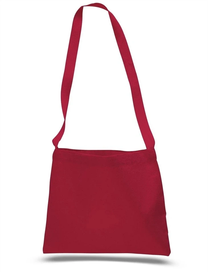 Cotton Canvas Tote Bag With Shoulder Strap