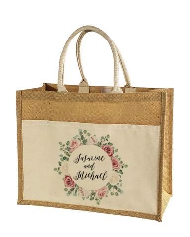 Cotton Jute Shopping Bag